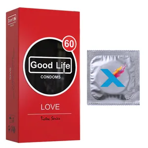 کاندوم گودلایف مدل LOVE بسته 12 عددی به همراه کاندوم مدل X تک عددی
