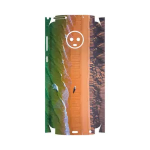MAHOOT Beach and Green Sea-FullSkin Cover Sticker for Motorola Moto G6