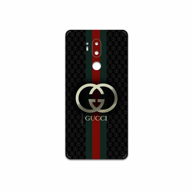 برچسب پوششی ماهوت مدل GUCCI-Logo مناسب برای گوشی موبایل ال جی G7 PLUS THINQ