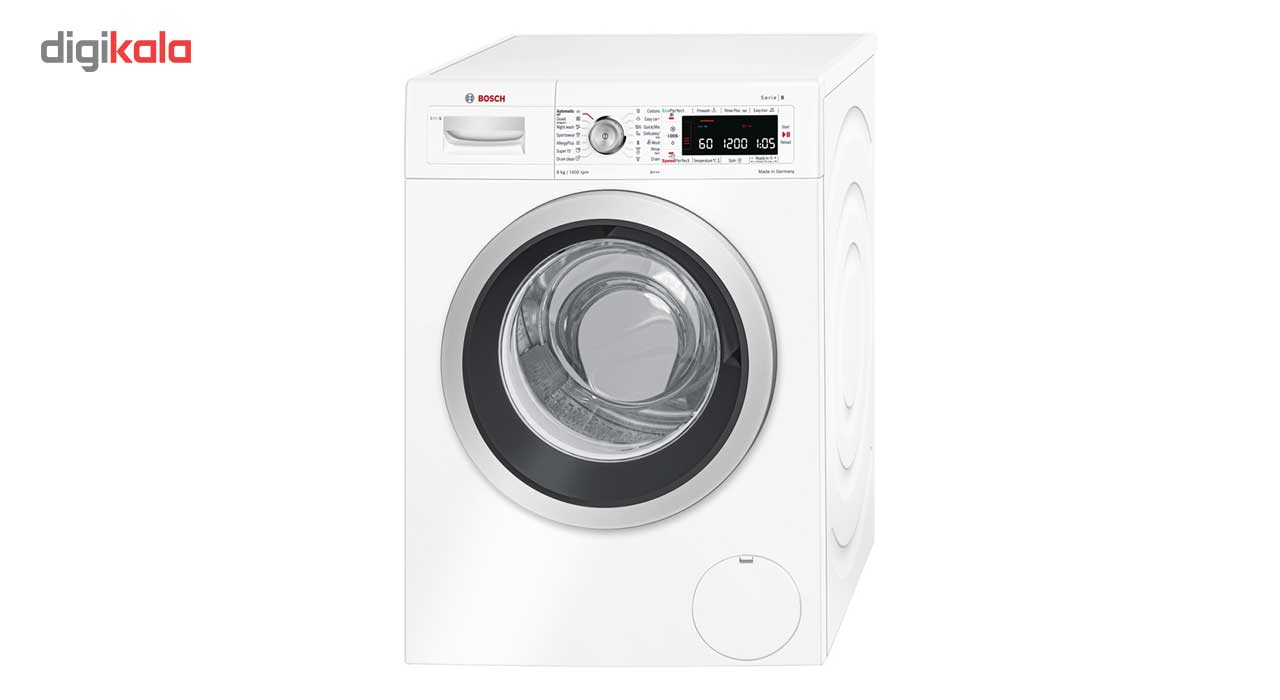ماشین لباسشویی بوش سری 8 مدل WAW24540IR ظرفیت 8 کیلوگرم