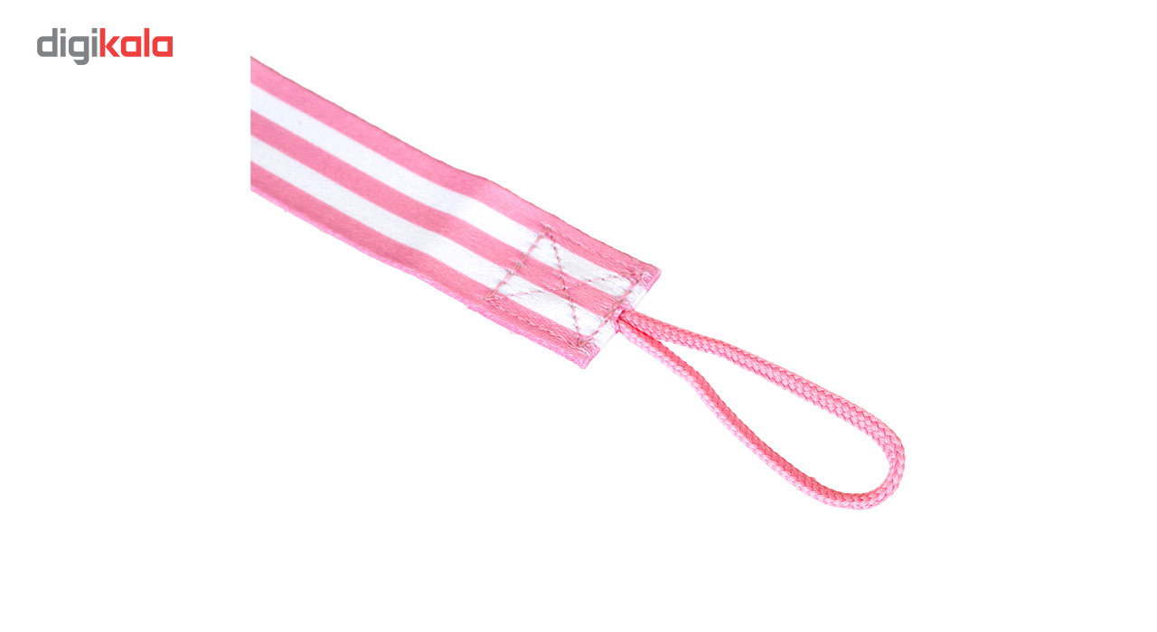 بند پستانک نیننو مدل Pink Stripes  -  - 3
