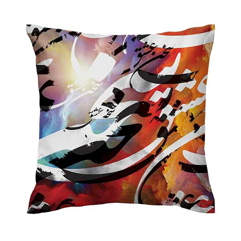 کاور کوسن الف دکور مدل کالیگرافی کد 116 سایز 40 × 40