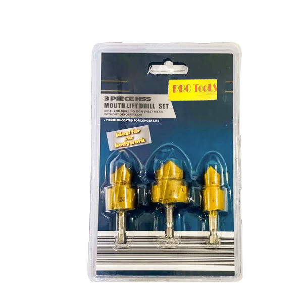 مته پله ای لوله سبز پروتولز کد MLG003 مجموعه 3 عددی