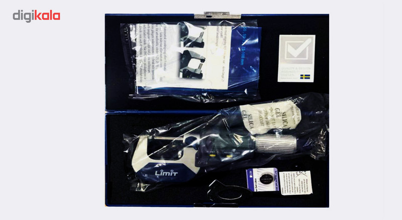 میکرومتر دیجیتال لیمیت مدل پروفشنال گستره 25-0 میلی متر