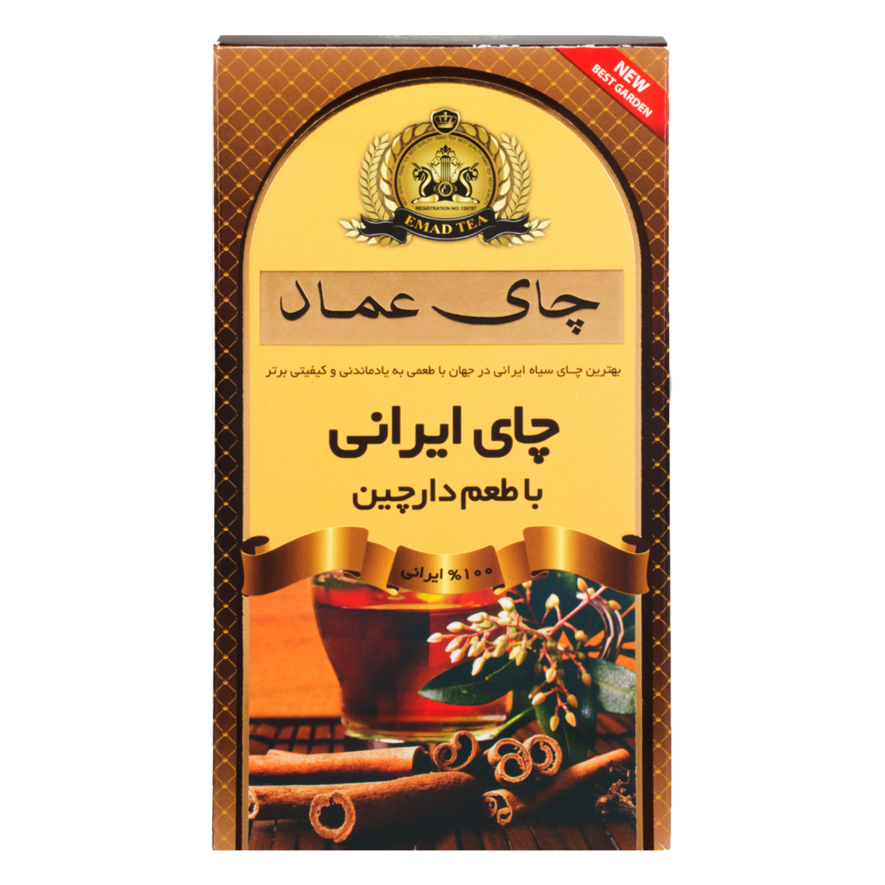 چای ایرانی دارچین عماد 400 گرمی