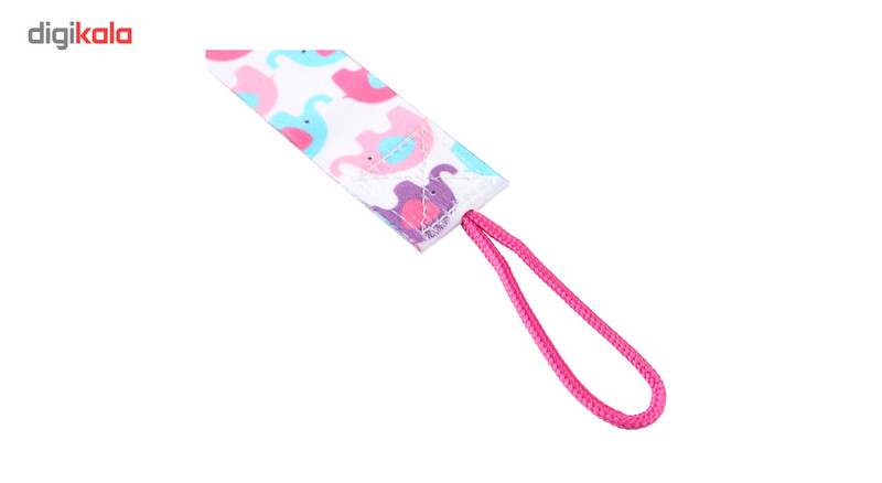بند پستانک نیننو مدل Pink Elephant