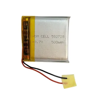 باتری لیتیومی دی ام سل مدل DM-582728 ظرفیت 500 میلی آمپر ساعت