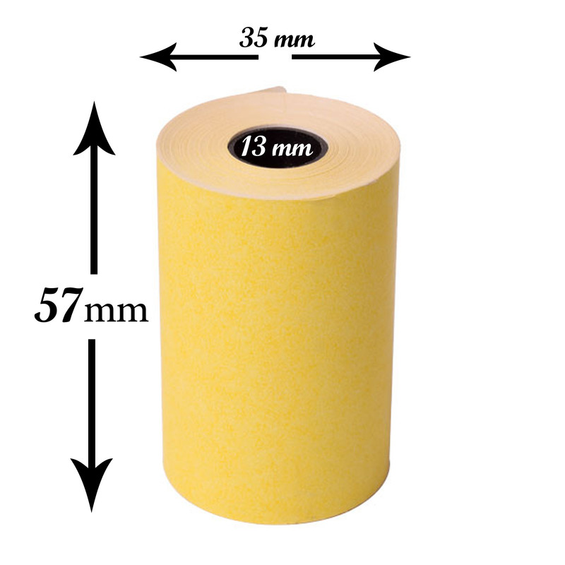 کاغذ پرینتر حرارتی مدل 57mm بسته 3 عددی