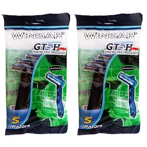 خود تراش وینسار مدل GT-H SUPE 2  دو بسته 5 عددی
