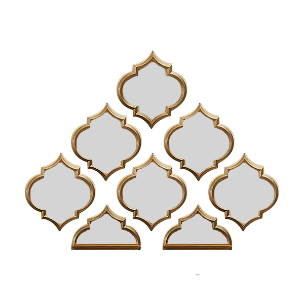 آیینه 8 تکه دکوراتیو مدل 1113