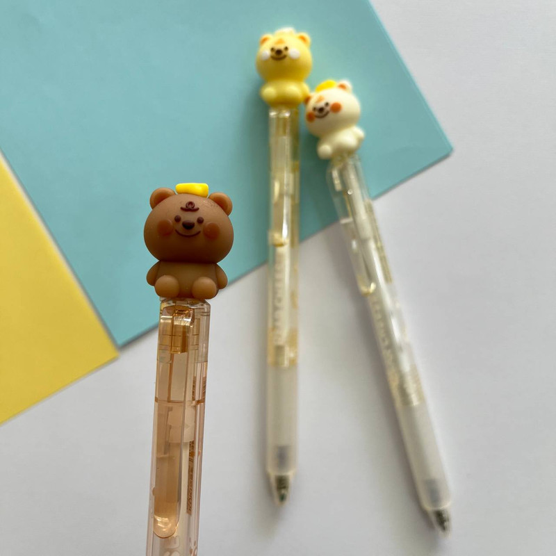 خودکار مدل پاک کن دار طرح خرس کد 7664