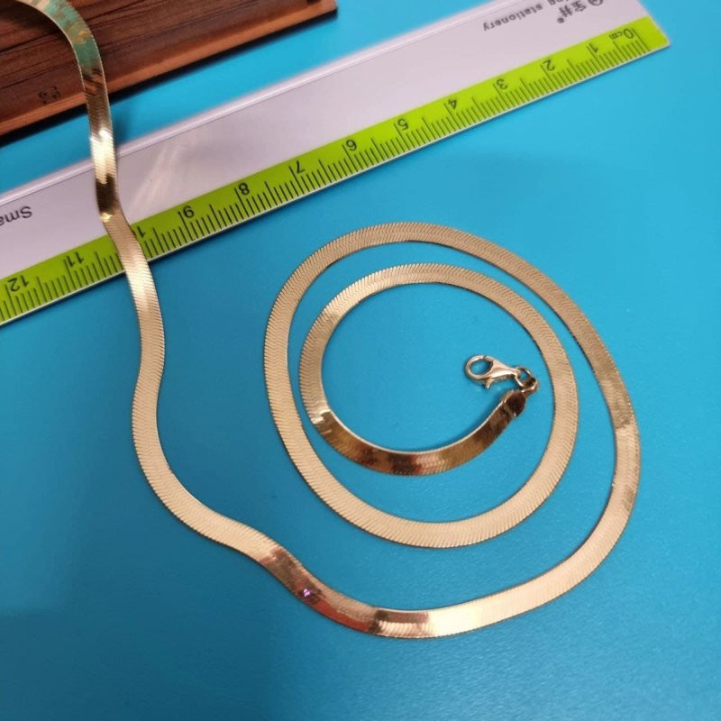 زنجیر طلا 18 عیار زنانه مدل نفرتیتی