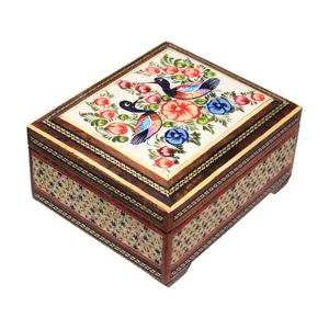 جعبه جواهرات خاتم کاری  کد 1-70112