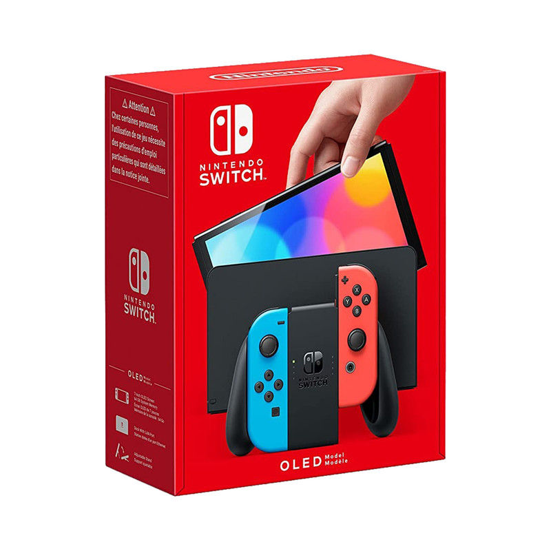 کنسول بازی نینتندو مدل قابل حمل  Jailbroken Switch OLED کپی خور