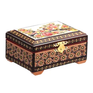جعبه جواهرات خاتم کاری  کد dkh51
