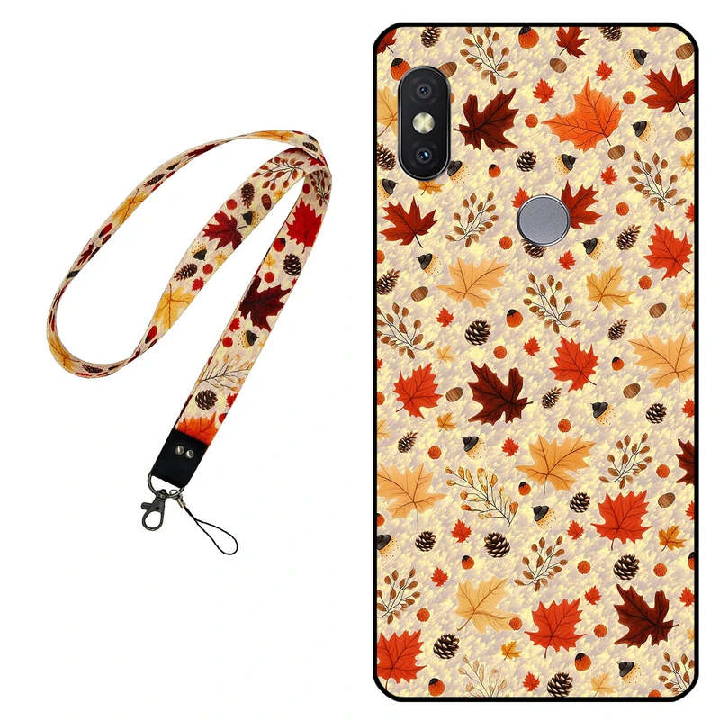 کاور مگافون طرح پائیز مدل 0017 مناسب برای گوشی موبایل شیائومی Redmi Note 5 / Note 5 Pro به همراه بند