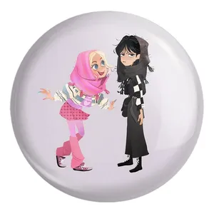 پیکسل خندالو طرح سریال ونزدی Wednesday کد 25293 مدل بزرگ