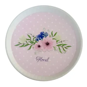 سینی مدل گل کد loral -2