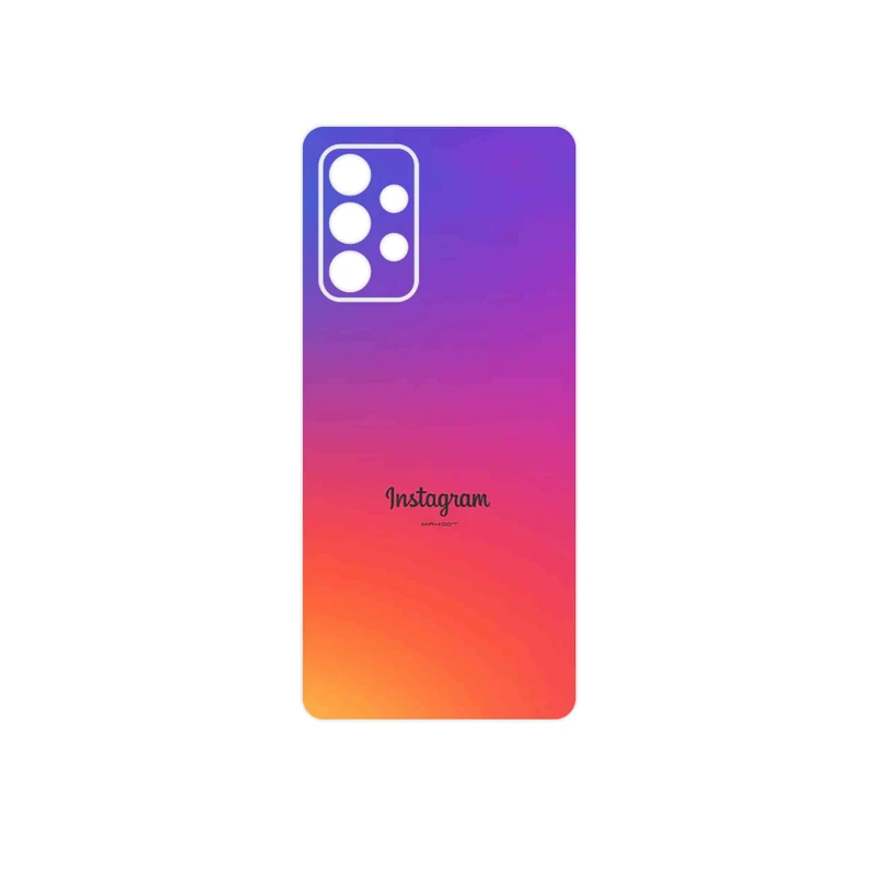 برچسب پوششی ماهوت مدل Instagram مناسب برای گوشی موبایل سامسونگ Galaxy A53 5G