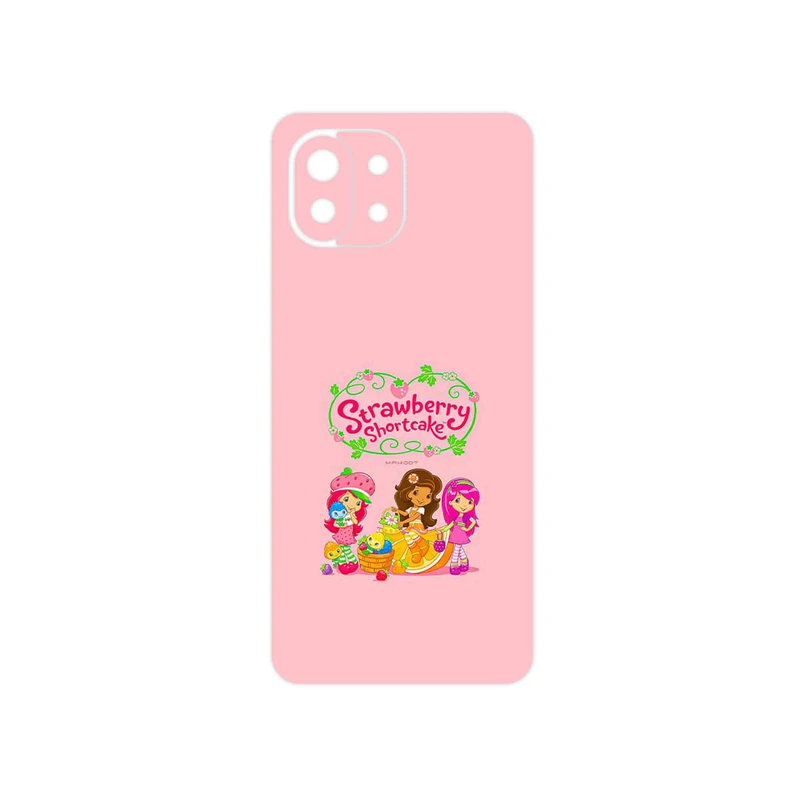 برچسب پوششی ماهوت مدل Strawberry Shortcake مناسب برای گوشی موبایل شیائومی 11 Lite 5G NE