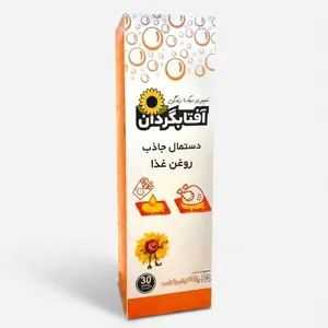 دستمال جاذب روغن آفتابگردان مدل رولی بسته 30 عددی