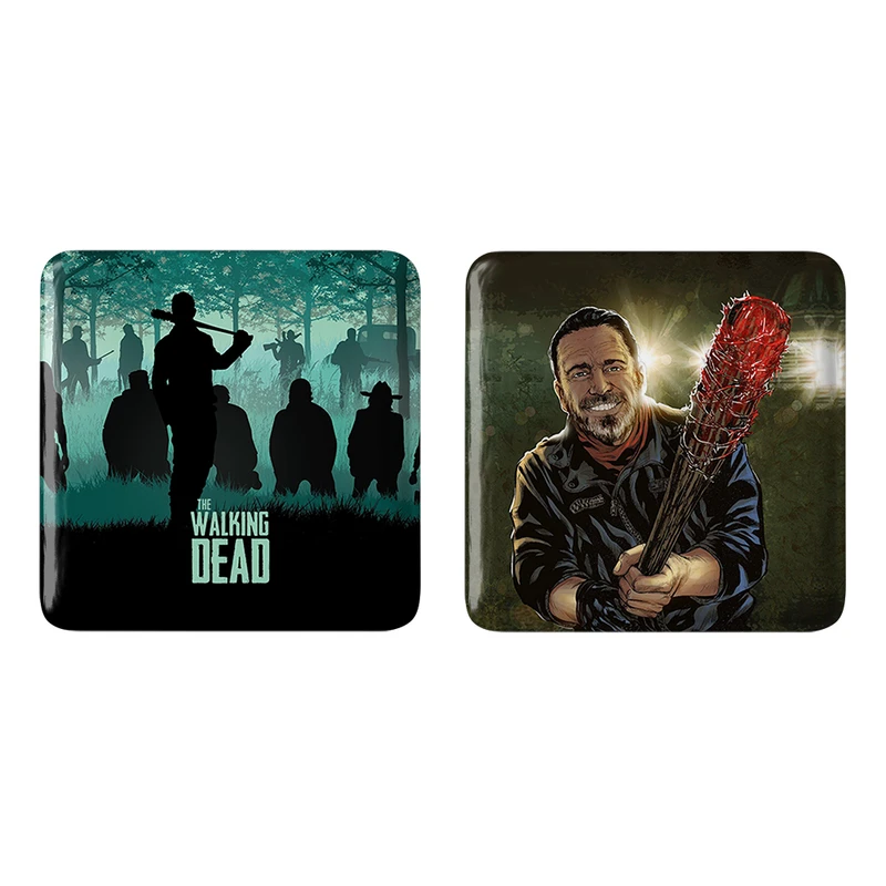 مگنت خندالو طرح یگان سریال مردگان متحرک The Walking Dead کد 1018510190 مجموعه 2 عددی
