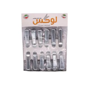 گیره لباس لوکس کد KHA-10 مجموعه 12 عددی