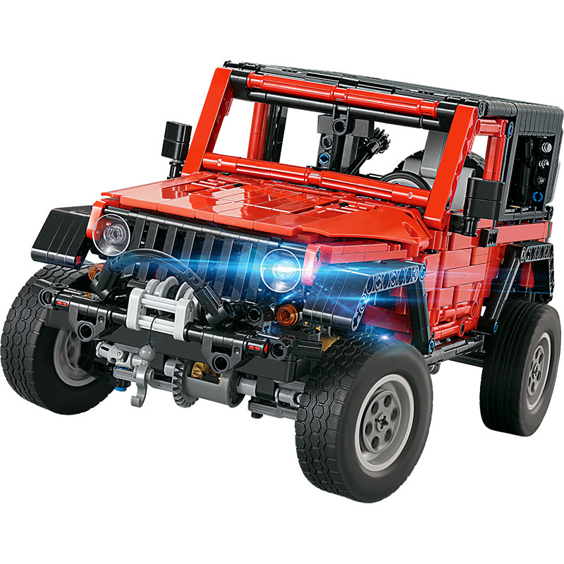 ساختنی دکول مدل جیپ رانگلر