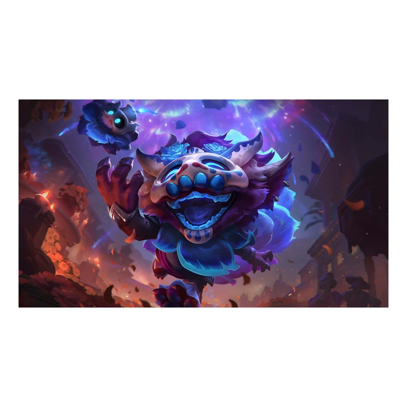 استیکر لپ تاپ و موبایل مدل بازی طرح لیگ آف لجندز League of Legends کد 2082