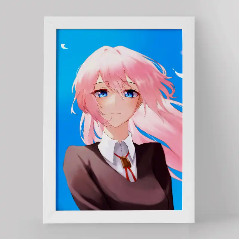 تابلو خندالو مدل شیکیموری سان انیمه شیکیموری کد 15851