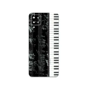 MAHOOT Piano-Instrument Cover Sticker for Samsung Galaxy F12