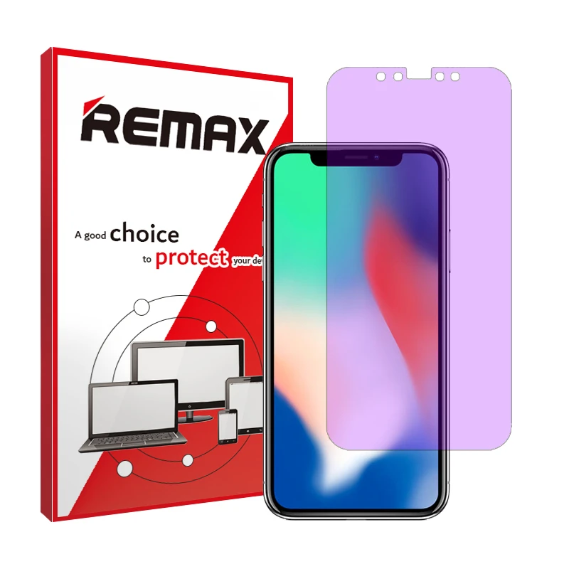 محافظ صفحه نمایش آنتی پرپل ریمکس مدل HyPRL مناسب برای گوشی موبایل اپل iPhone X