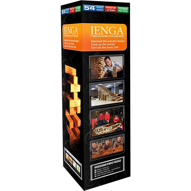 بازی فکری پرشان پارس مدیا مدل جنگا