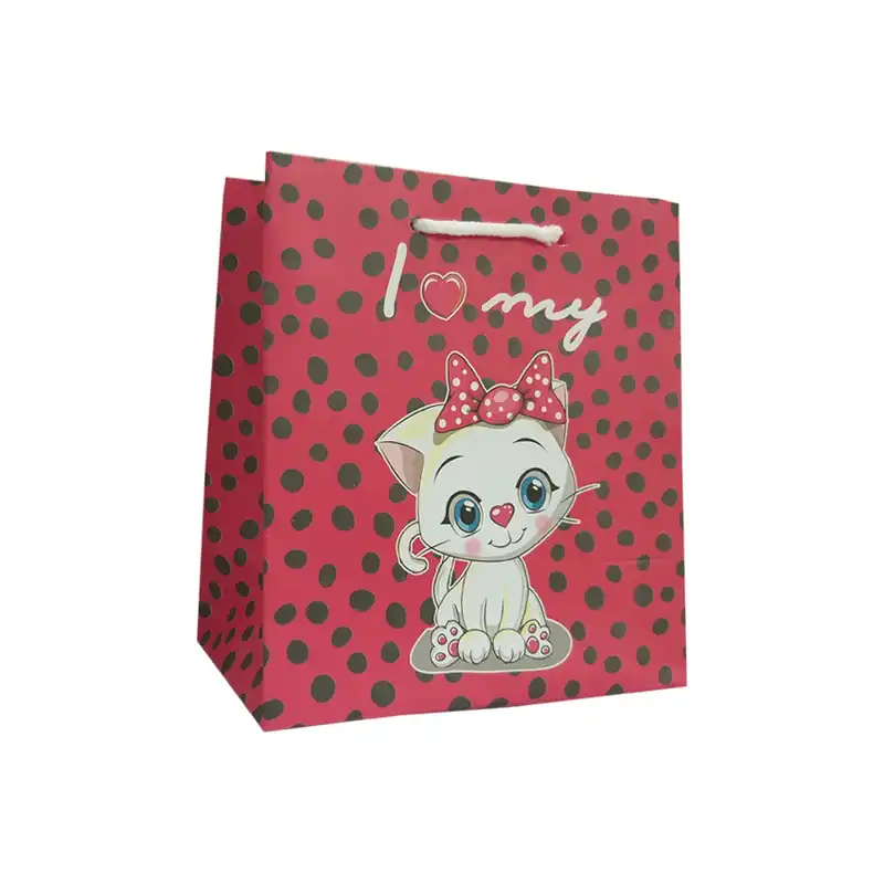 پاکت هدیه مدل گربه کد 1046 مجموعه 2 عددی