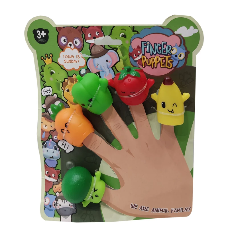 بازی آموزشی مدل  رنگ انگشتی طرح میوه کد 800