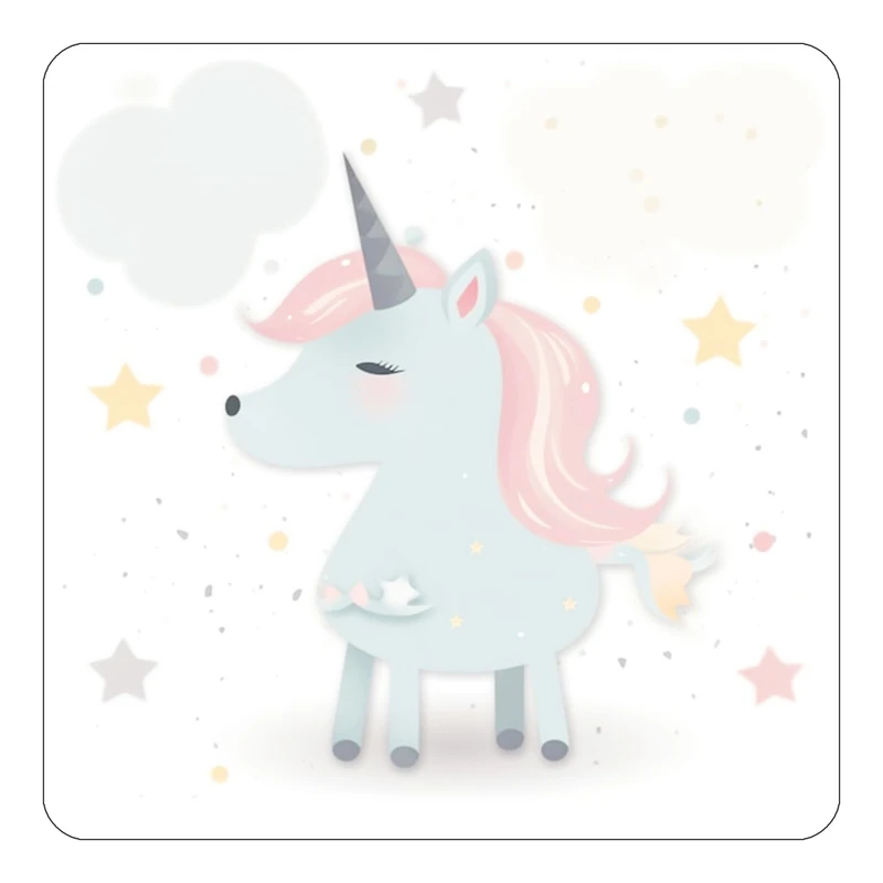 مگنت کاکتی طرح اسب تک شاخ و یونیکورن مدل mp32171