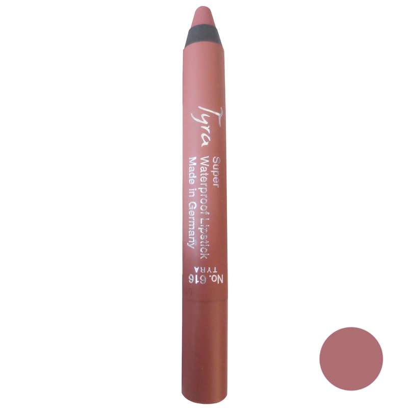رژ لب مدادی تایرا مدل Super Waterproof شماره 616 رژ لب مدادی تایرا مدل Super Waterproof شماره 616