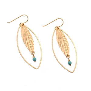 گوشواره طلا 18 عیار رزگالری کد N051
