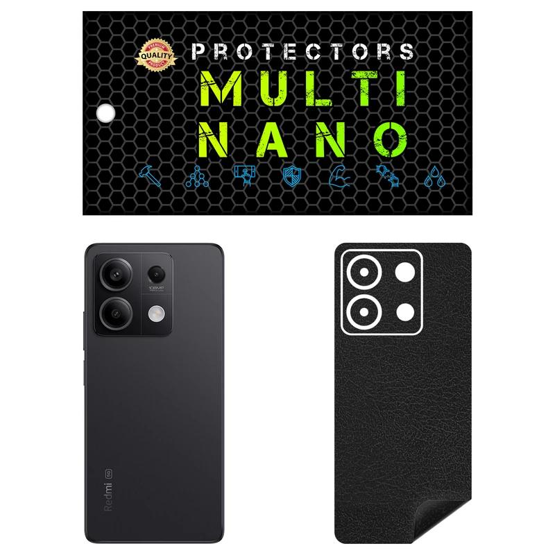 برچسب پوششی مولتی نانو طرح چرم مدل X-F1L مناسب برای گوشی موبایل شیائومی Redmi Note 13