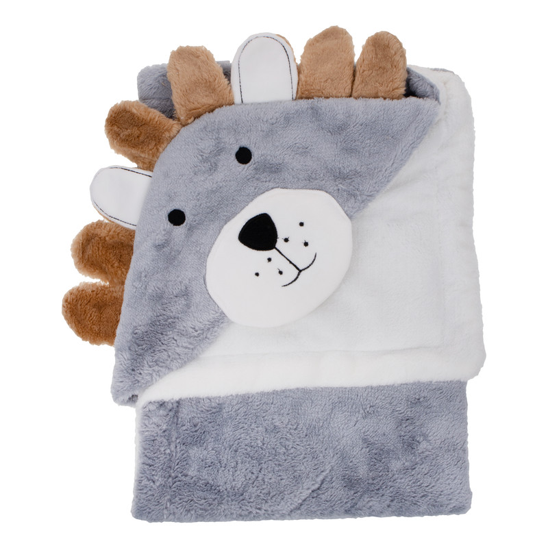 پتو کودک و نوزاد طرح شیر کد 001 سایز 75×70 سانتی متر