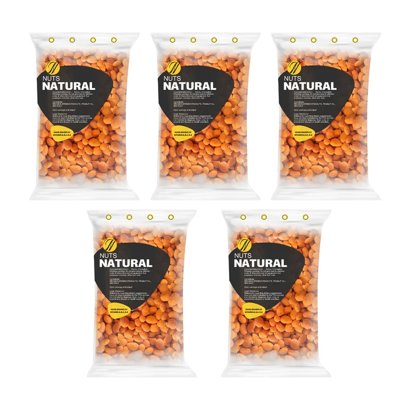 بادام زمینی روکش دار کچاپ نچرال - 100گرم بسته 5 عددی 