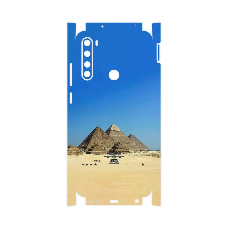برچسب پوششی ماهوت مدل Pyramids of Egypt-FullSkin مناسب برای گوشی موبایل شیائومی Redmi Note 8