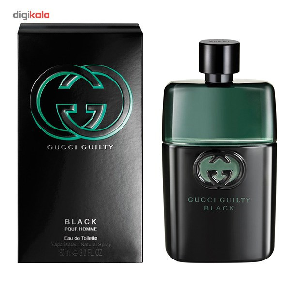 Gucci guilty men's black pour homme eau de toilette