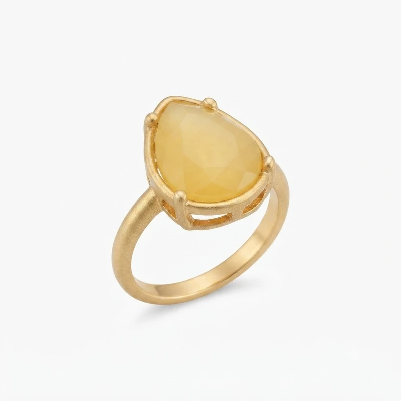 انگشتر نگین دار زنانه مدل HoneyIAM