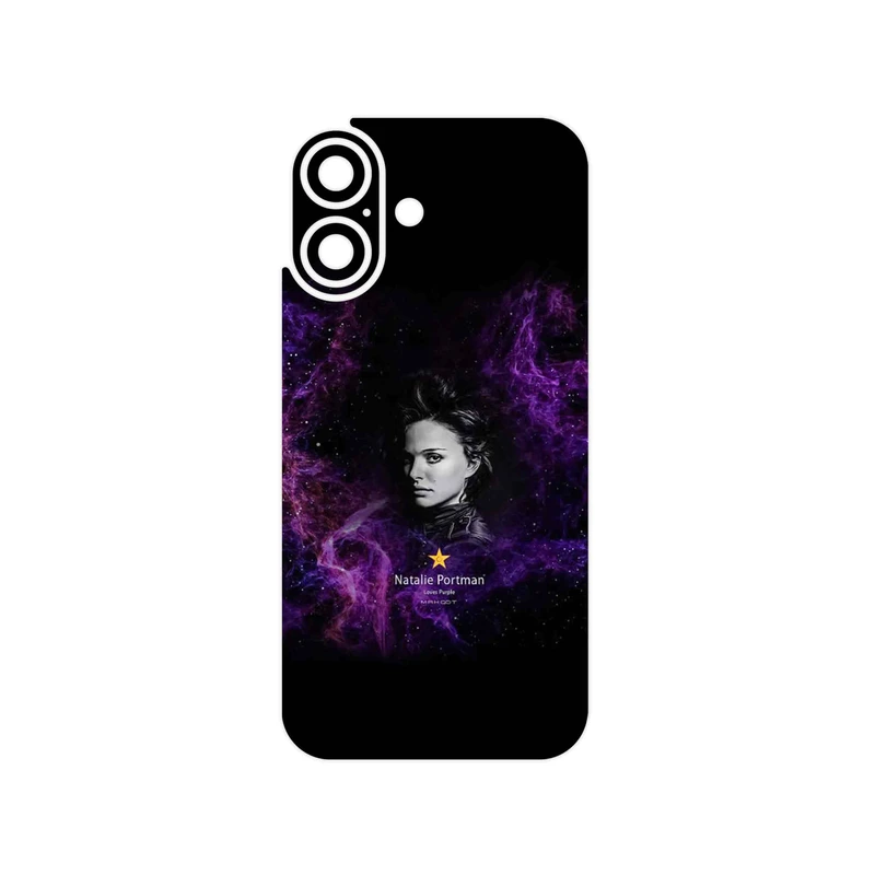 برچسب پوششی ماهوت مدل Natalie Portman مناسب برای گوشی موبایل اپل iPhone 16