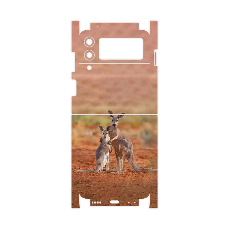 برچسب پوششی ماهوت مدل Kangaroo-FullSkin مناسب برای گوشی موبایل سامسونگ Galaxy Z Flip3 5G
