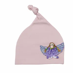 کلاه گرد نوزادی مینی داملا مدل 8047Pink