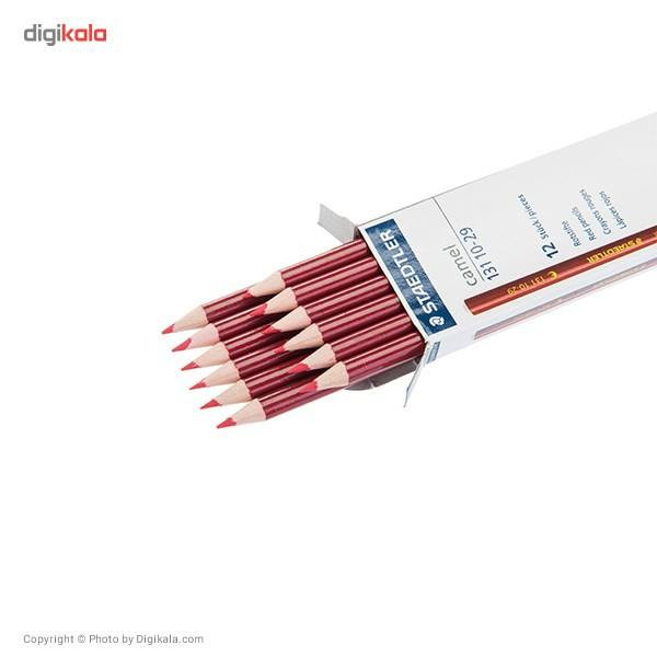 مداد قرمز استدلر مدل Camel بسته 12 عددی مداد قرمز استدلر مدل Camel بسته 12 عددی