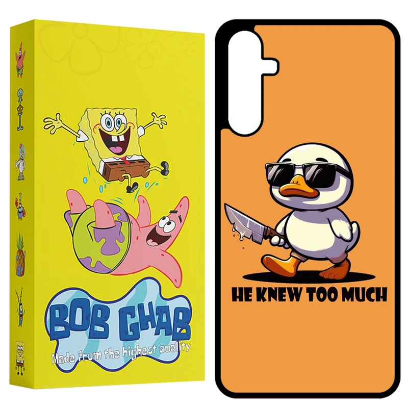 کاور باب قاب طرح اردک مدل BCPA24 مناسب برای گوشی موبایل سامسونگ Galaxy A24 4G