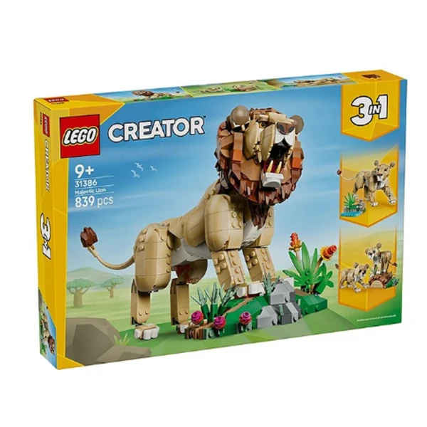 لگو 839 تکه سری کریتور مدل Majestic Lion کد 31386